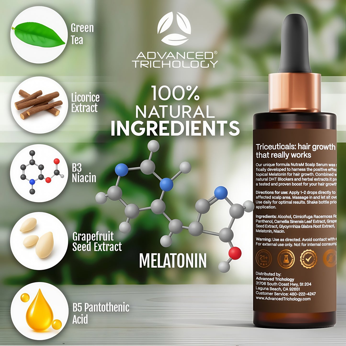 NutraM DHT Blocking Hair Serum